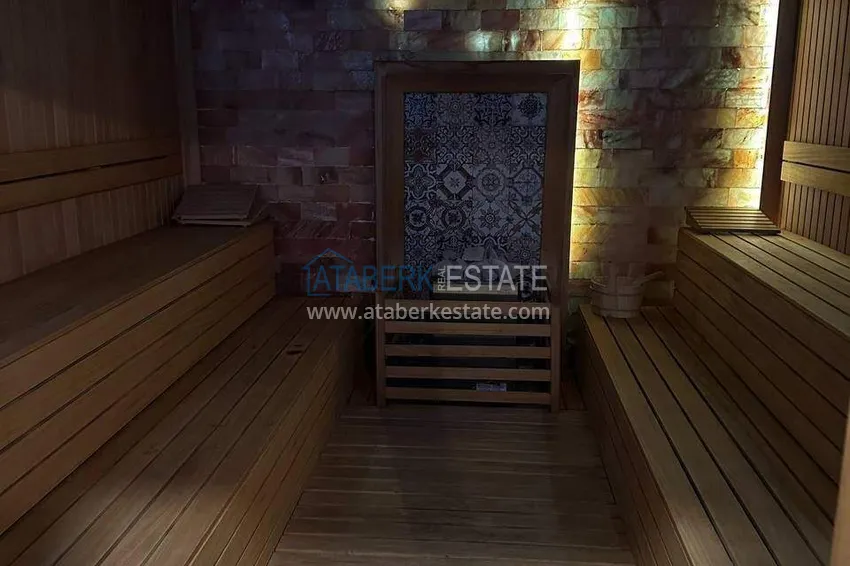 Пентхаус-дуплекс 2+1 в Каргыджаке от собственника - люкс мебель, панорамный вид  32 