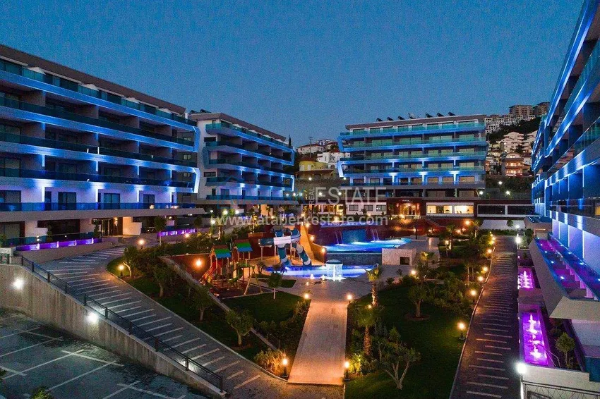 Пентхаус-дуплекс 2+1 в Каргыджаке от собственника - люкс мебель, панорамный вид  4 