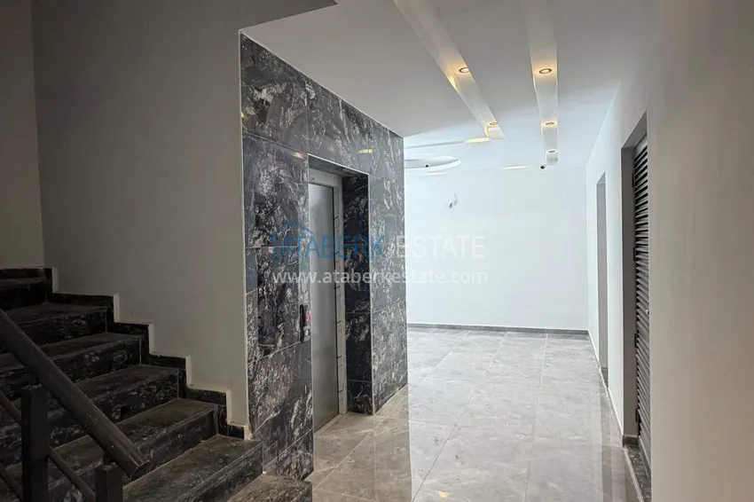 Квартира 2+1 в центре Алании, район пляжа Клеопатра - разрешена краткосрочная аренда 4 