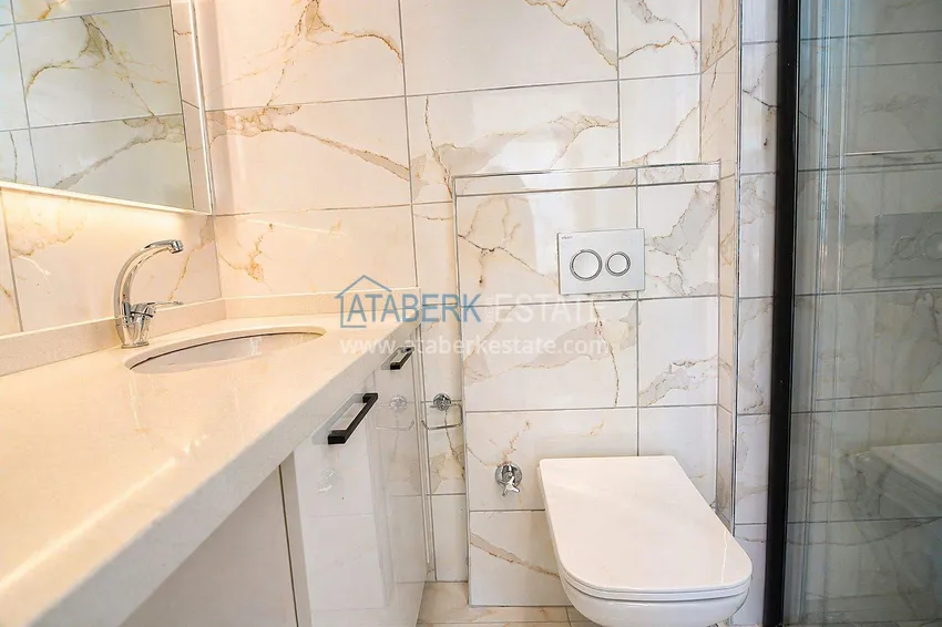 Приобрести Квартира 1+1 по выгодной цене в Махмутларе – с мебелью и видом на горы 7 