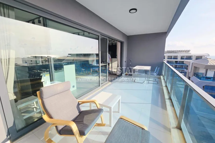 Приобрести Пентхаус-дуплекс 2+1 в Каргыджаке от собственника - люкс мебель, панорамный вид  8 