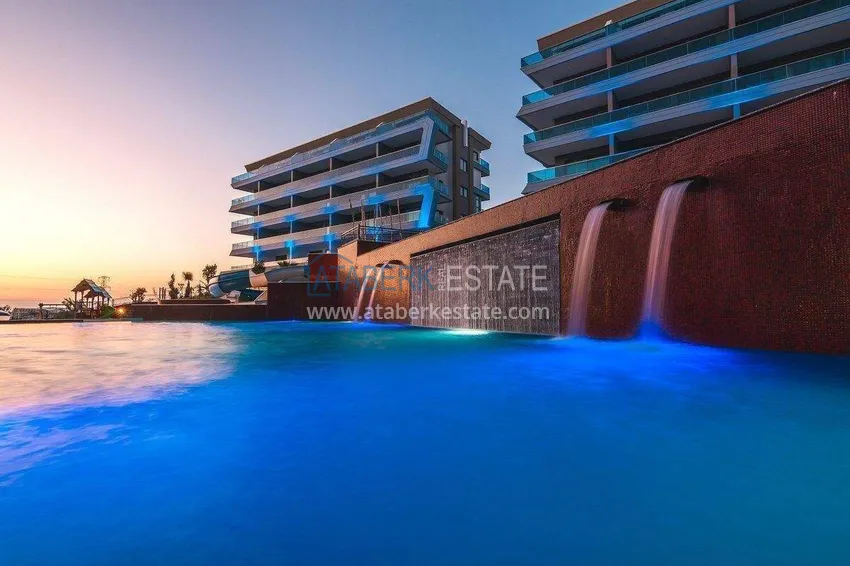 Пентхаус-дуплекс 2+1 в Каргыджаке от собственника - люкс мебель, панорамный вид  9 