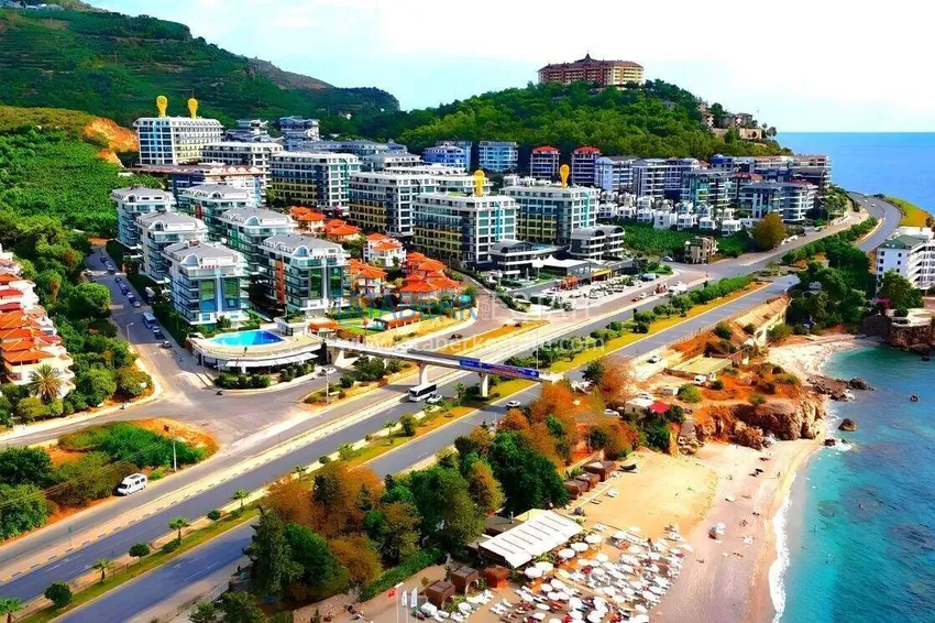 Пентхаус-дуплекс 3+1 в Каргыджаке - первая линия, частный пляж, рассрочка 15 месяцев 1 