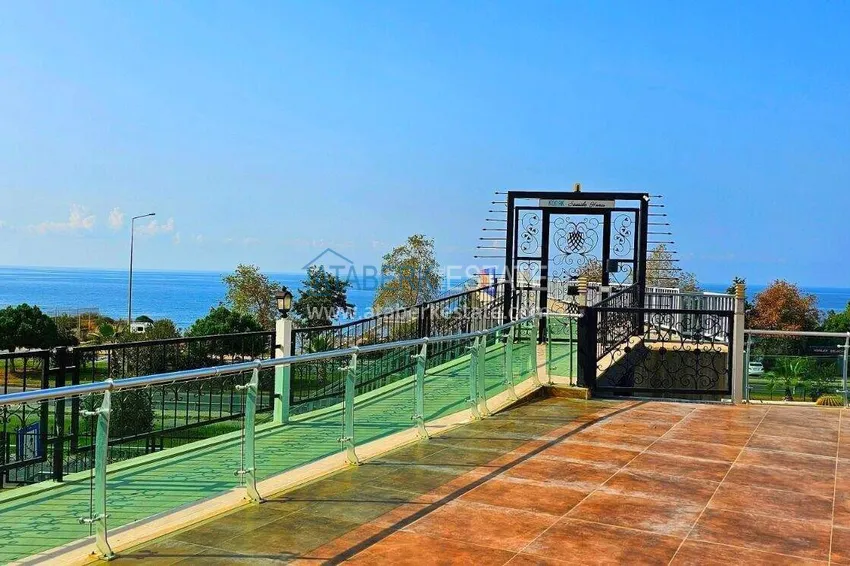 Пентхаус-дуплекс 3+1 в Каргыджаке - первая линия, частный пляж, рассрочка 15 месяцев 11 