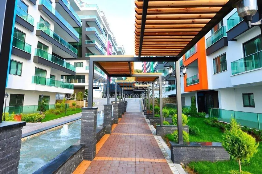 Пентхаус-дуплекс 3+1 в Каргыджаке - первая линия, частный пляж, рассрочка 15 месяцев 15 