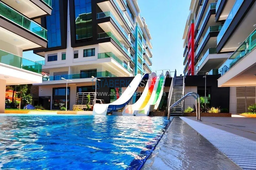 Пентхаус-дуплекс 3+1 в Каргыджаке - первая линия, частный пляж, рассрочка 15 месяцев 16 