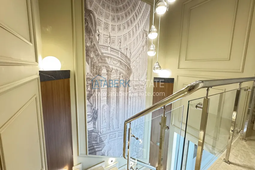 Приобрести Пентхаус-дуплекс 3+1 в Каргыджаке - первая линия, частный пляж, рассрочка 15 месяцев 16 