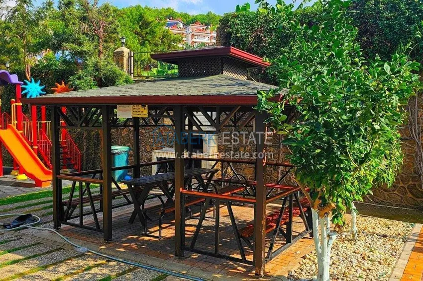 Пентхаус-дуплекс 3+1 в Каргыджаке - первая линия, частный пляж, рассрочка 15 месяцев 20 