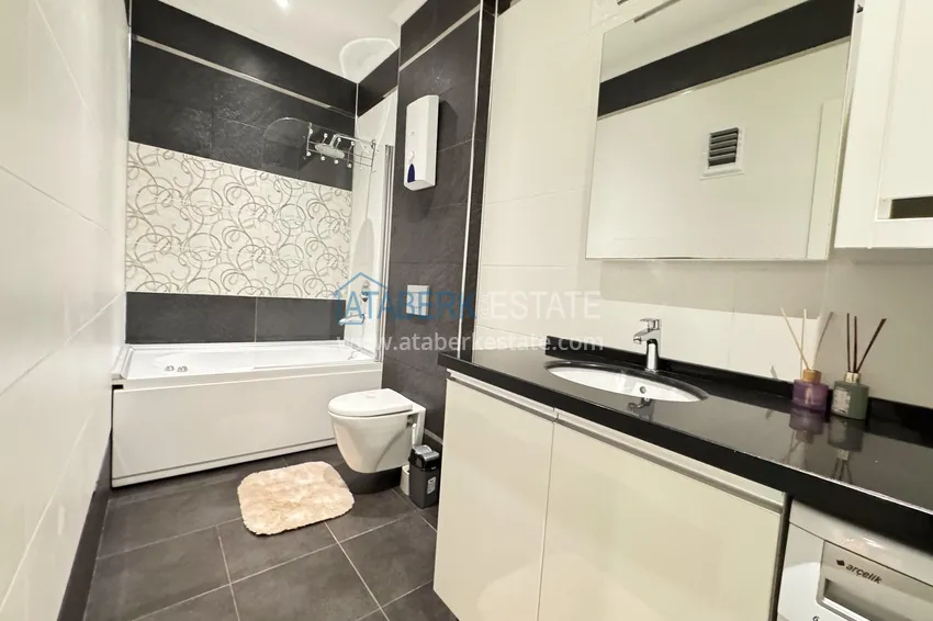 Приобрести Пентхаус-дуплекс 3+1 в Каргыджаке - первая линия, частный пляж, рассрочка 15 месяцев 20 