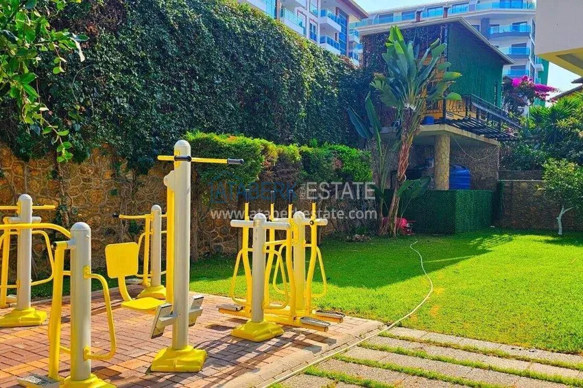 Пентхаус-дуплекс 3+1 в Каргыджаке - первая линия, частный пляж, рассрочка 15 месяцев 22 