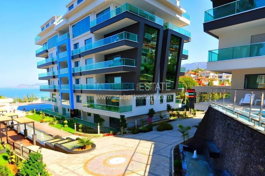 Пентхаус-дуплекс 3+1 в Каргыджаке - первая линия, частный пляж, рассрочка 15 месяцев 24 