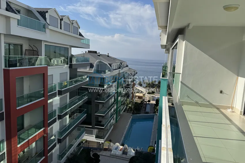 Приобрести Пентхаус-дуплекс 3+1 в Каргыджаке - первая линия, частный пляж, рассрочка 15 месяцев 23 