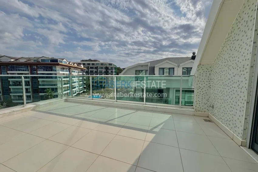 Приобрести Пентхаус-дуплекс 3+1 в Каргыджаке - первая линия, частный пляж, рассрочка 15 месяцев 26 