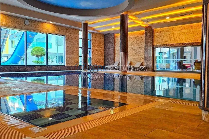 Пентхаус-дуплекс 3+1 в Каргыджаке - первая линия, частный пляж, рассрочка 15 месяцев 37 