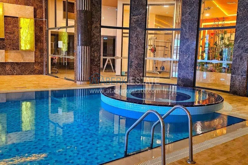 Пентхаус-дуплекс 3+1 в Каргыджаке - первая линия, частный пляж, рассрочка 15 месяцев 39 