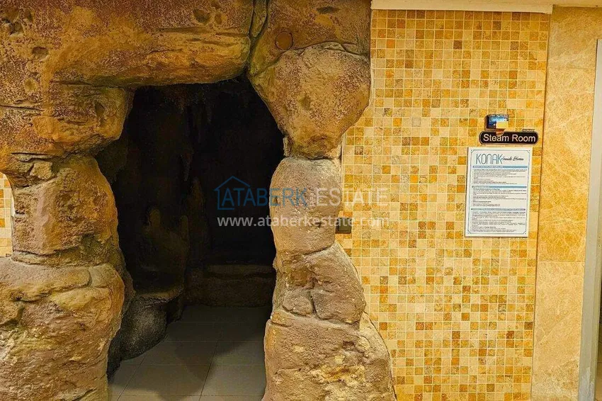 Пентхаус-дуплекс 3+1 в Каргыджаке - первая линия, частный пляж, рассрочка 15 месяцев 48 