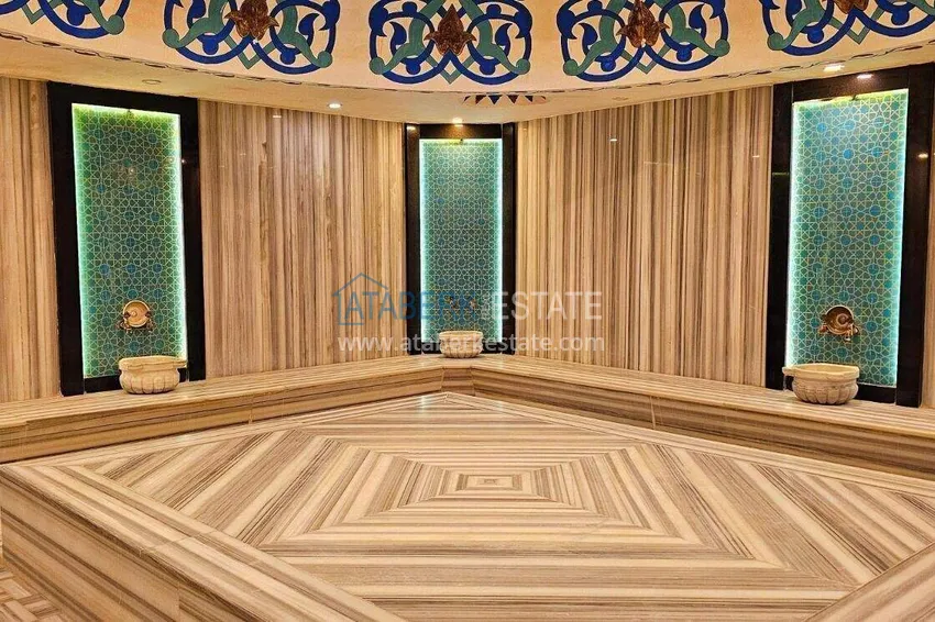 Пентхаус-дуплекс 3+1 в Каргыджаке - первая линия, частный пляж, рассрочка 15 месяцев 50 