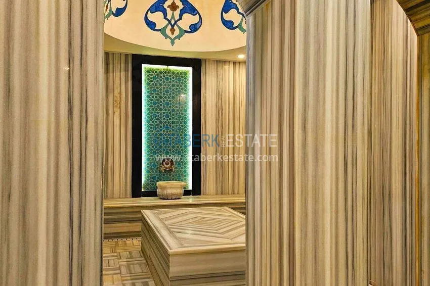 Пентхаус-дуплекс 3+1 в Каргыджаке - первая линия, частный пляж, рассрочка 15 месяцев 52 