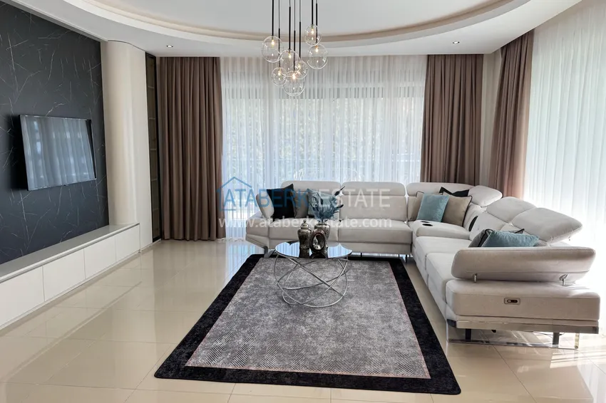 Приобрести Пентхаус-дуплекс 3+1 в Каргыджаке - первая линия, частный пляж, рассрочка 15 месяцев 6 