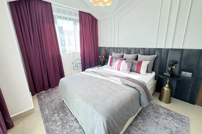 Приобрести Пентхаус-дуплекс 3+1 в Каргыджаке - первая линия, частный пляж, рассрочка 15 месяцев 9 