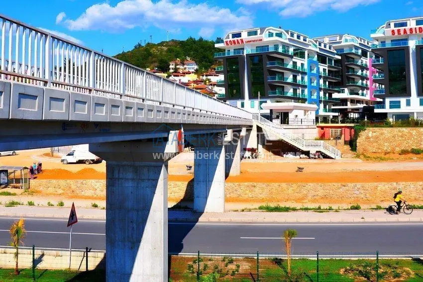 Пентхаус-дуплекс 3+1 в Каргыджаке - первая линия, частный пляж, рассрочка 15 месяцев 10 