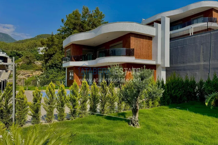 Видовая вилла 4+1 в Оба - гражданство, рассрочка на 15 месяцев 11 