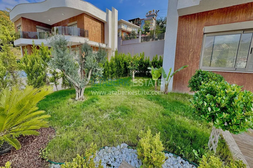 Видовая вилла 4+1 в Оба - гражданство, рассрочка на 15 месяцев 12 