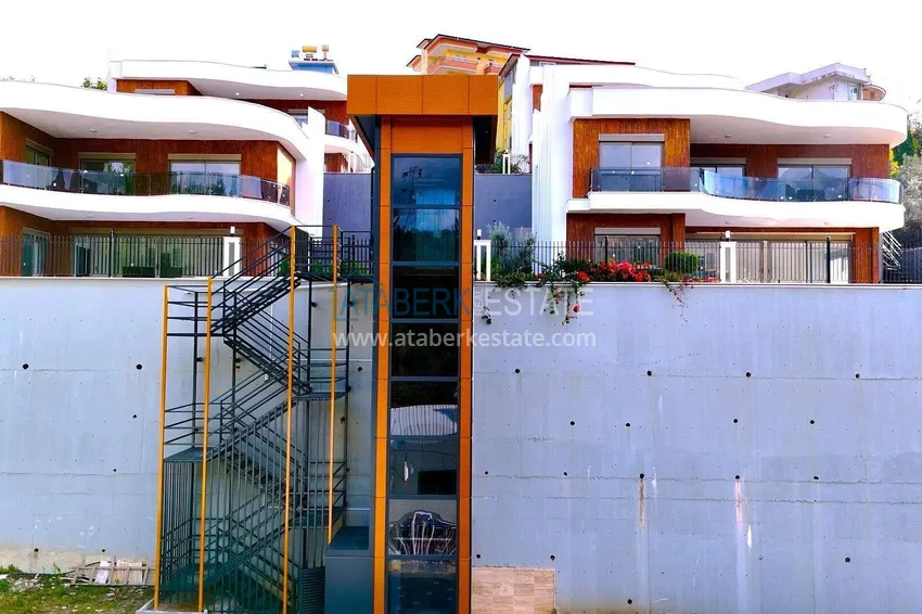 Видовая вилла 4+1 в Оба - гражданство, рассрочка на 15 месяцев 14 