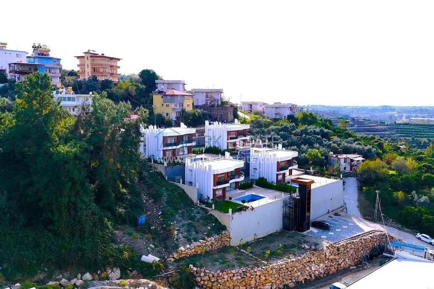 Видовая вилла 4+1 в Оба - гражданство, рассрочка на 15 месяцев 1 