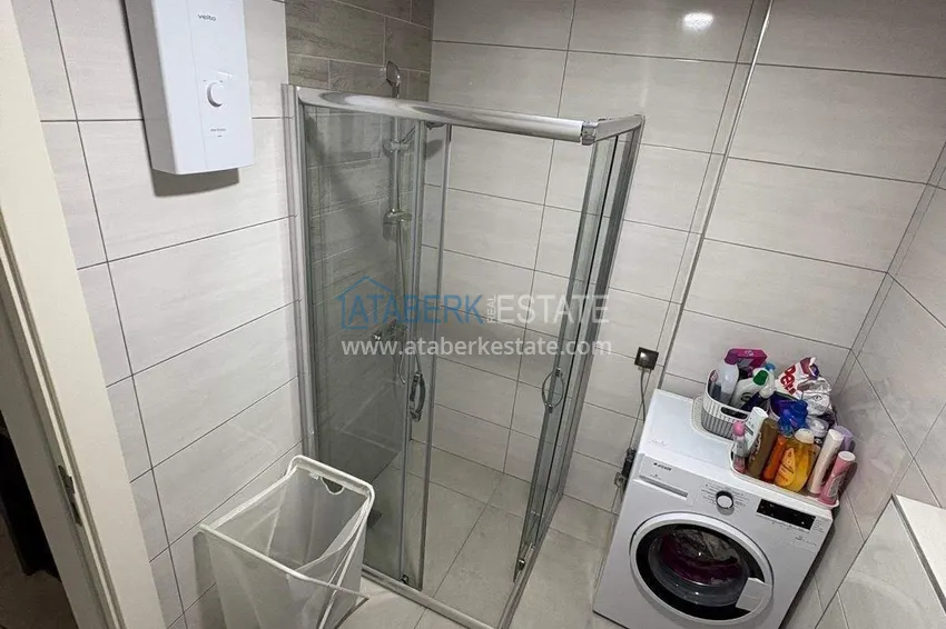 Приобрести Пентхаус-дуплекс 3+1 в центре Алании, район пляжа Клеопатра – с мебелью, подходит под ВНЖ 18 