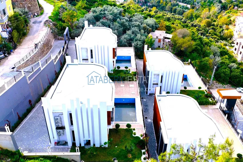 Видовая вилла 4+1 в Оба - гражданство, рассрочка на 15 месяцев 22 