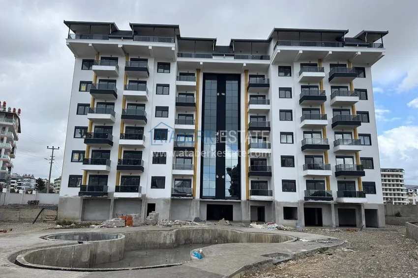 Новая квартира 1+1 в Газипаше, Пазарджи - разумная цена, рассрочка на 15 месяцев 2 