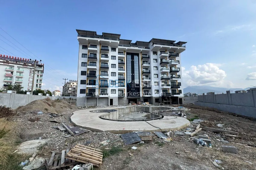 Новая квартира 1+1 в Газипаше, Пазарджи - разумная цена, рассрочка на 15 месяцев 3 