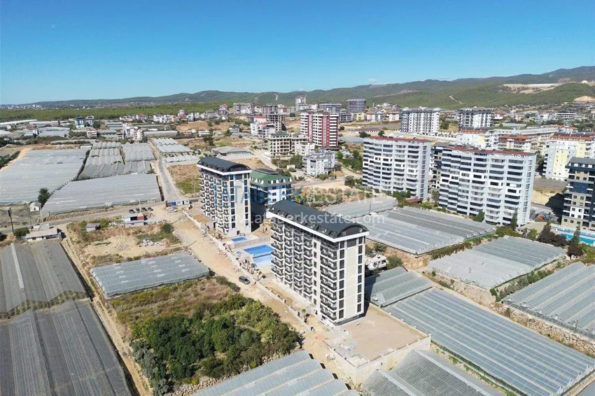 Квартира 1+1 в Алании, район Паяллар - доступная цена, рассрочка на 15 месяцев 6 