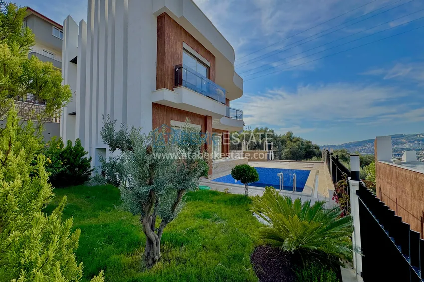 Видовая вилла 4+1 в Оба - гражданство, рассрочка на 15 месяцев 7 