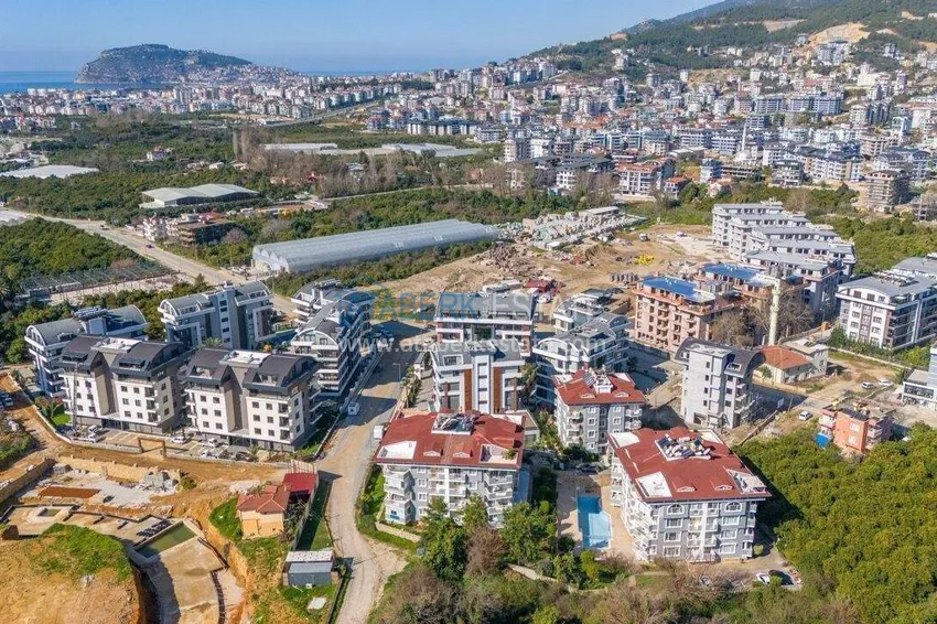 Квартира 3+1 под ВНЖ в районе Оба - от собственника, с мебелью, кухня отдельная  1 