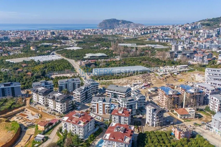 Квартира 3+1 под ВНЖ в районе Оба - от собственника, с мебелью, кухня отдельная  4 