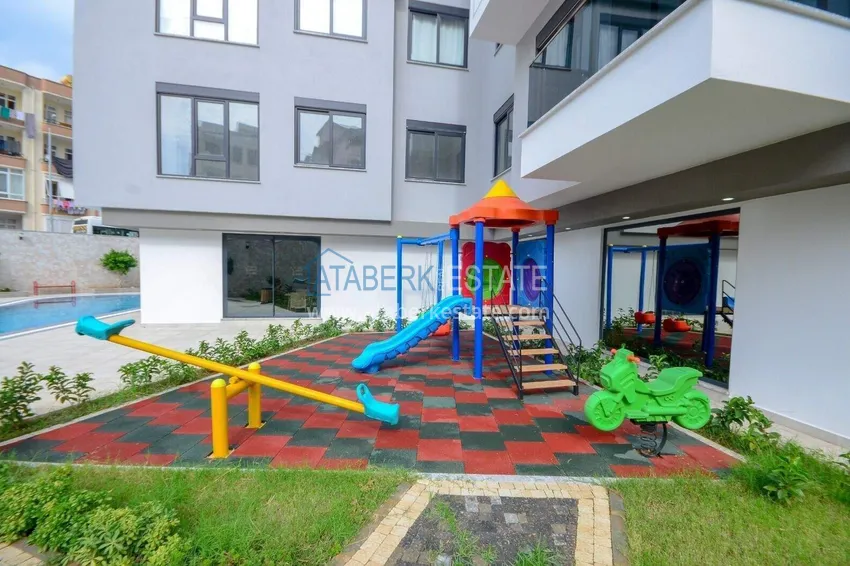 Квартира 2+1 в центре Алании - мебель, отдельная кухня  11 