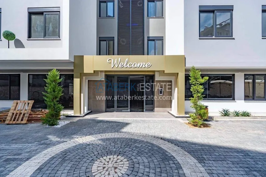 Квартира 2+1 в центре Алании - мебель, отдельная кухня  17 