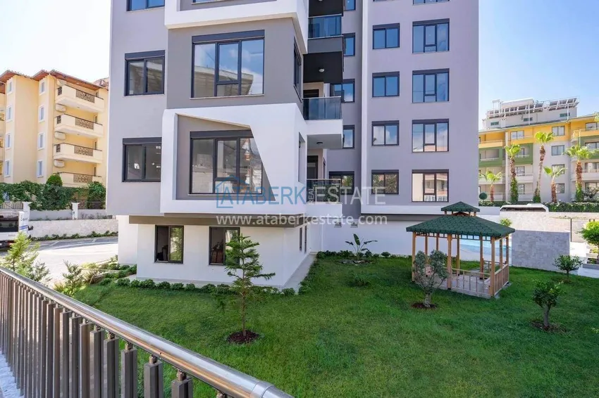 Квартира 2+1 в центре Алании - мебель, отдельная кухня  7 