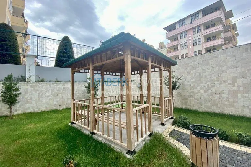 Квартира 2+1 в центре Алании - мебель, отдельная кухня  8 