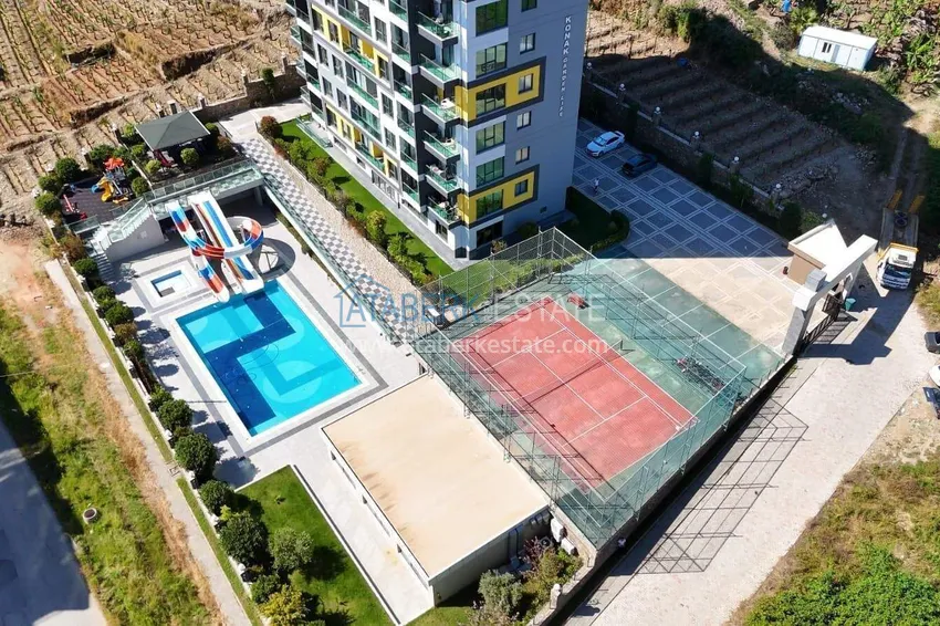 Квартира 1+1 в Алании, район Махмутлар - современный жилой комплекс 5 