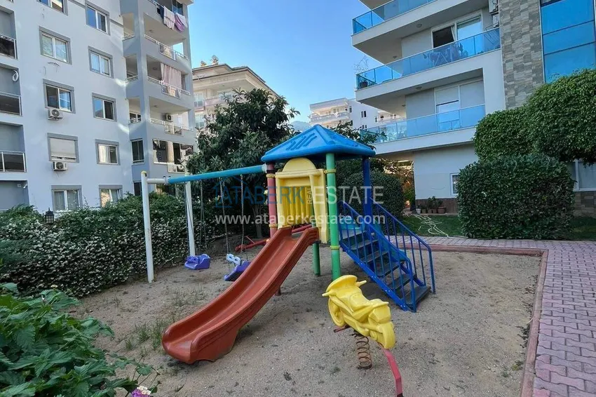Квартира 1+1 под ВНЖ и гражданство в Алании - 80 м² с мебелью, район Джикджилли 3 
