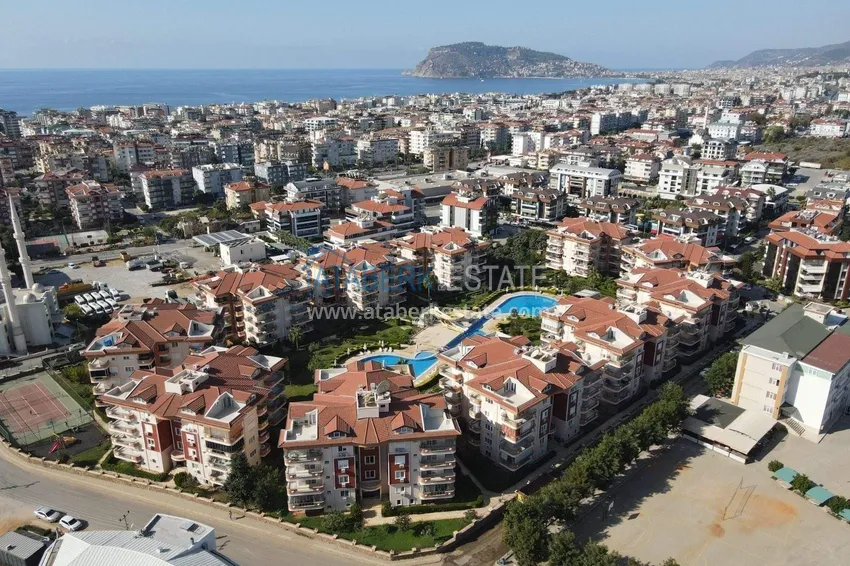 Квартира 2+1 в Алании - комплекс клубного формата, район Оба 1 