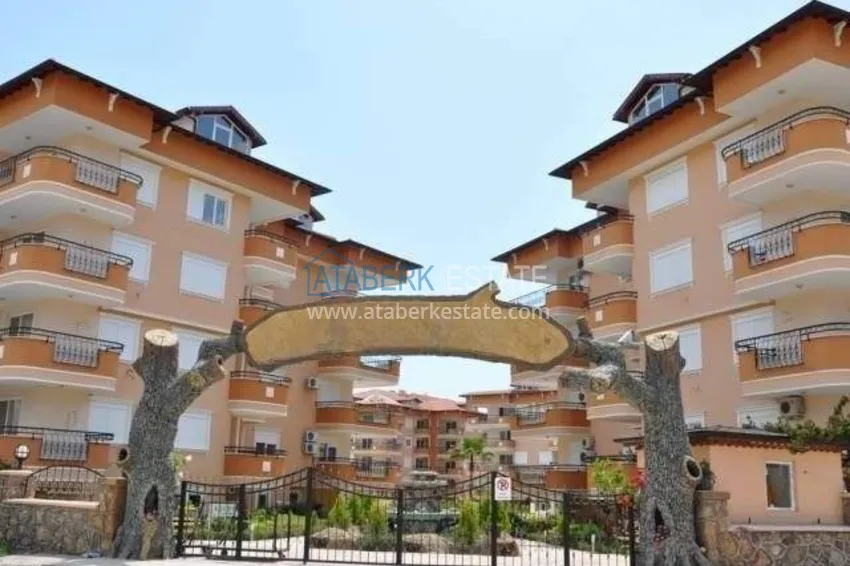 Квартира 2+1 в Алании - комплекс клубного формата, район Оба 10 