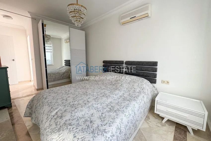Приобрести Пентхаус 2+1 в Алании, район Махмутлар – мебель, 110 м² терраса, вид на море и горы 11 