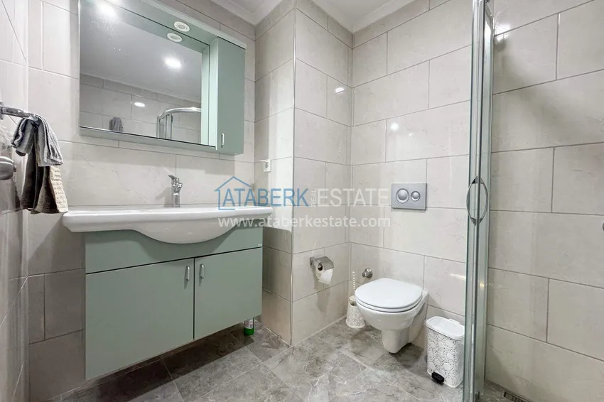 Приобрести Пентхаус 2+1 в Алании, район Махмутлар – мебель, 110 м² терраса, вид на море и горы 15 