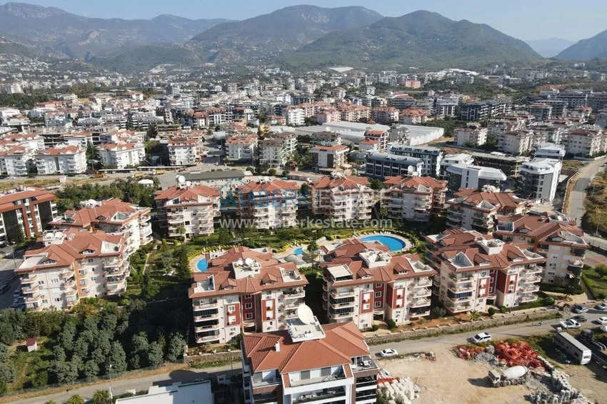 Квартира 2+1 в Алании - комплекс клубного формата, район Оба 3 