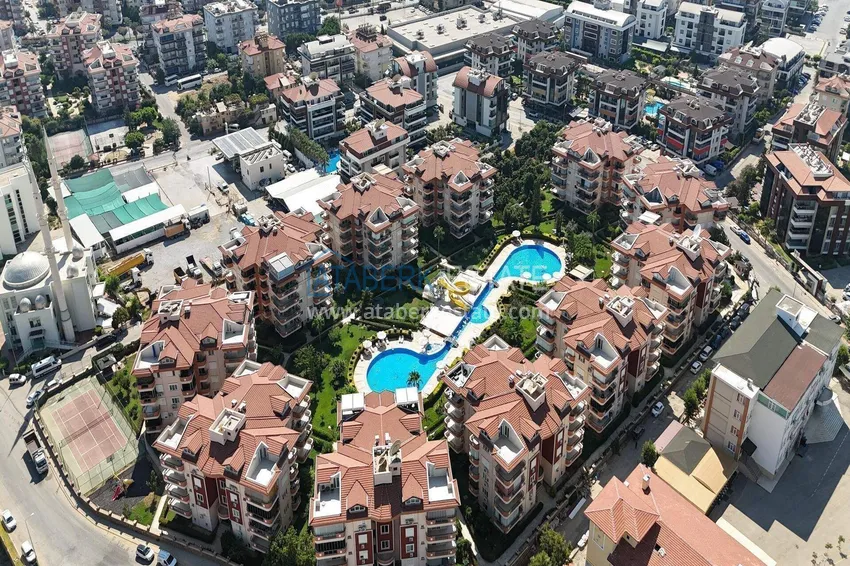 Квартира 2+1 в Алании - комплекс клубного формата, район Оба 4 