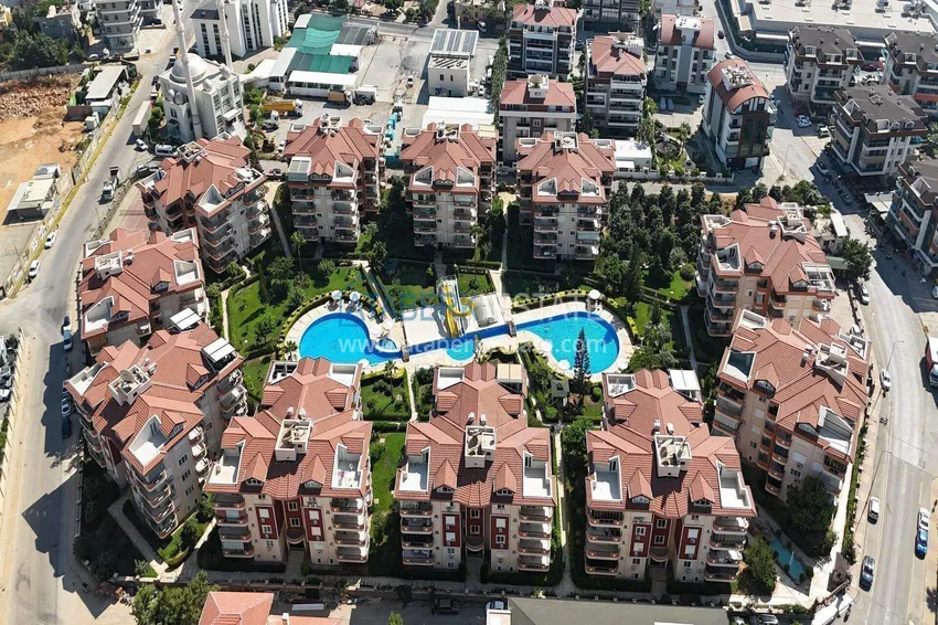 Квартира 2+1 в Алании - комплекс клубного формата, район Оба 27 